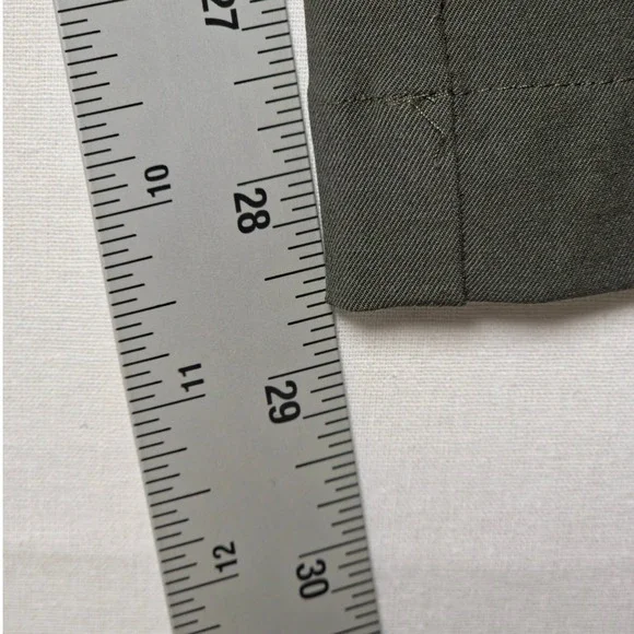 Michael Kors Dress Pants Mens 36x29 Army Green‎ Major Straight Leg Stretch NWT - Picture 6 of 6